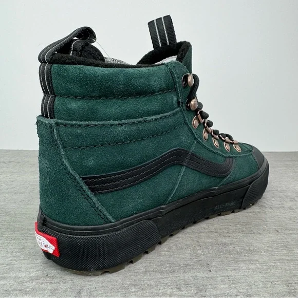 Vans Sk8-Hi MTE Waterproof Insulated Boots -Scarab Green- Men's 8/Women's 9.5